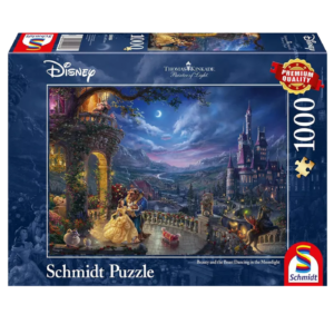 Puzzle Disney 1000P : La belle & la bête, Danse au clair de lune
